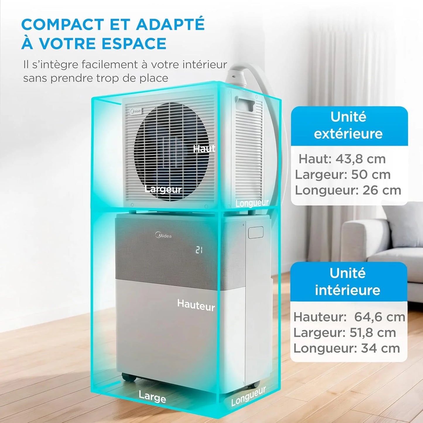 Climatiseur PortaSplit 4 en 1