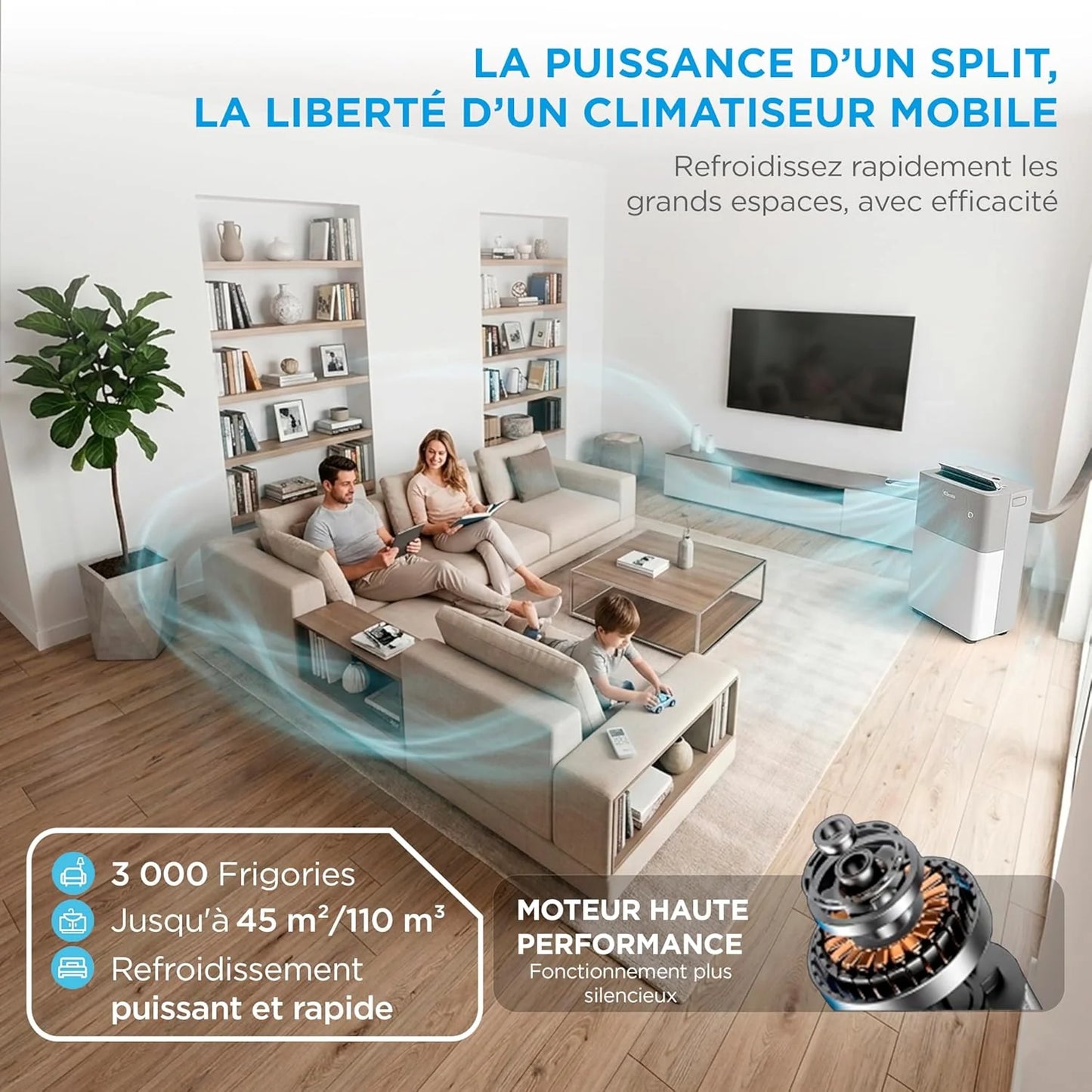 Climatiseur PortaSplit 4 en 1