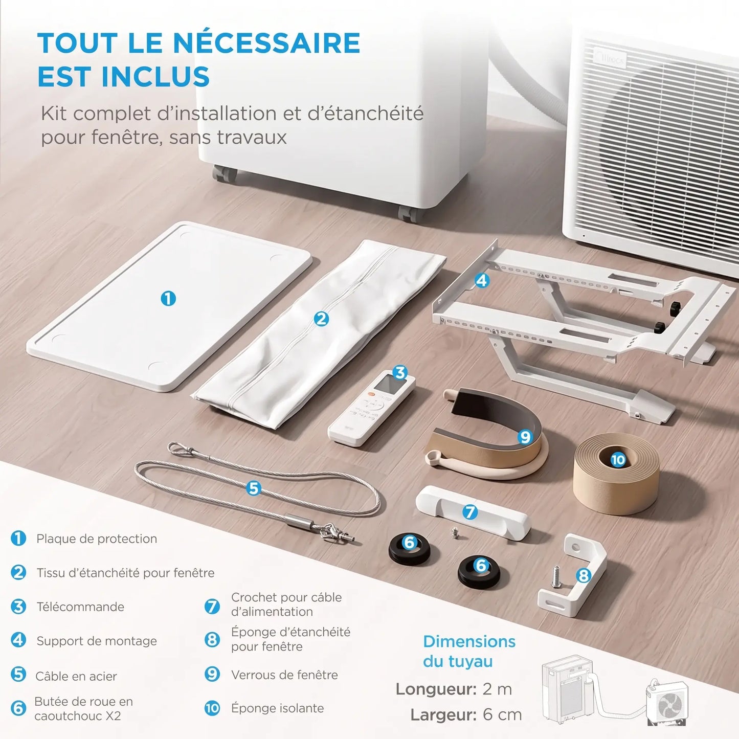 Climatiseur PortaSplit 4 en 1