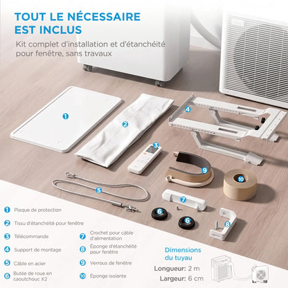 Climatiseur PortaSplit 4 en 1